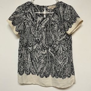Patterned elegant blouse
